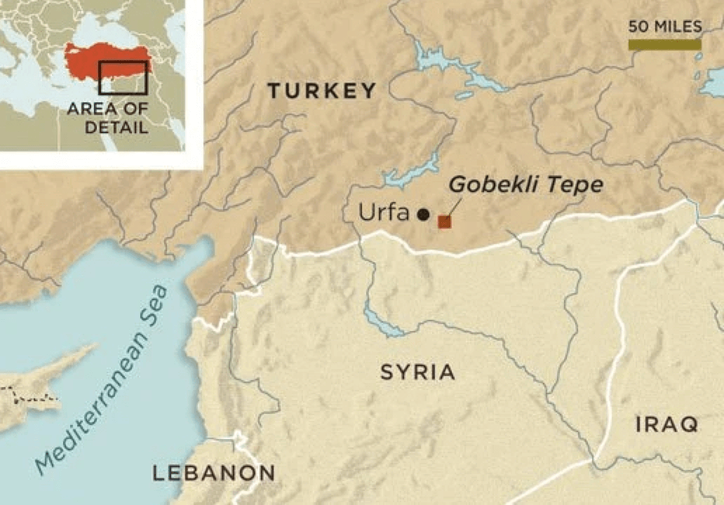 Göbekli Tepe location on a Map